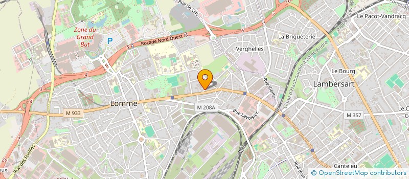 localisation de l'entreprise SCI BVSL à LILLE