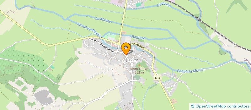 localisation de l'entreprise SCI BX IMMO  JUSSEY