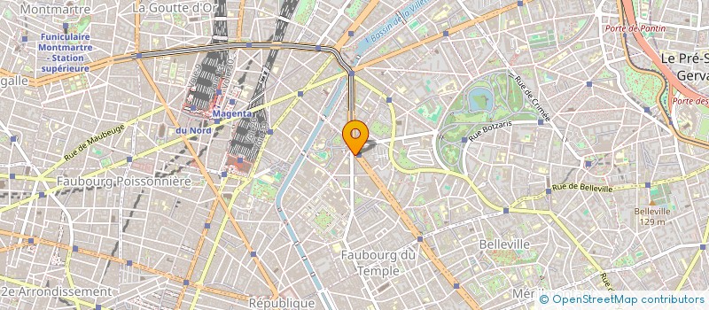 localisation de l'entreprise SCI BY  PARIS