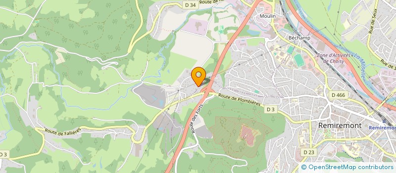 localisation de l'entreprise SCI BYA IMMO  SAINT-NABORD