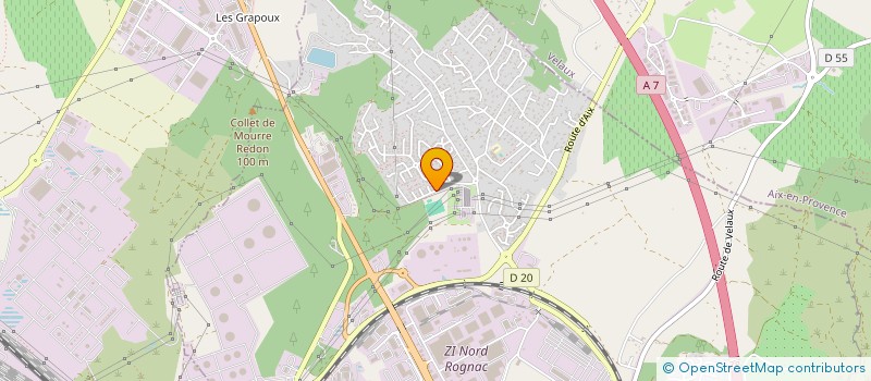 localisation de l'entreprise SCI BYBLOS  ROGNAC