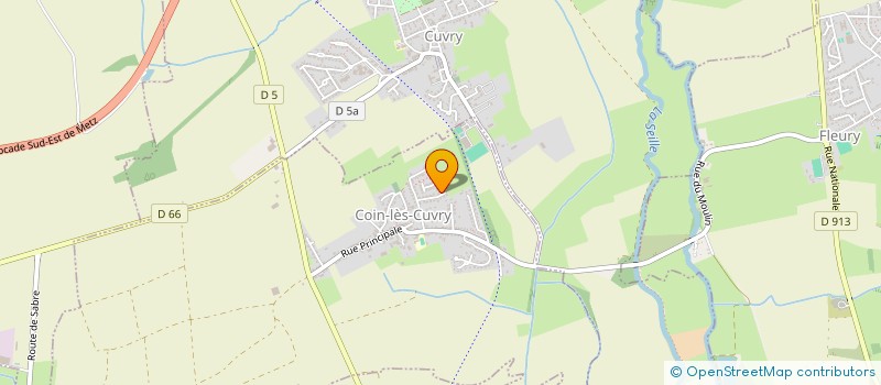 localisation de l'entreprise SCI BYC  COIN-LES-CUVRY