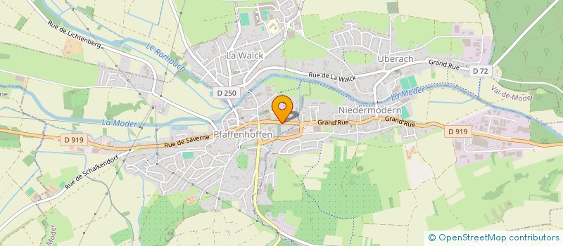 localisation de l'entreprise SCI BYM  VAL-DE-MODER