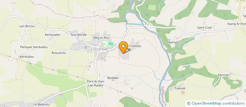 localisation de l'entreprise SCI BYM IMMO  QUERRIEN