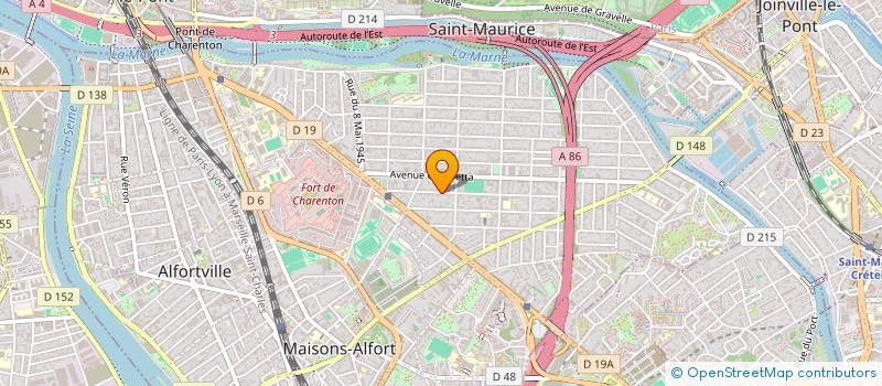 localisation de l'entreprise SCI BYN à MAISONS-ALFORT