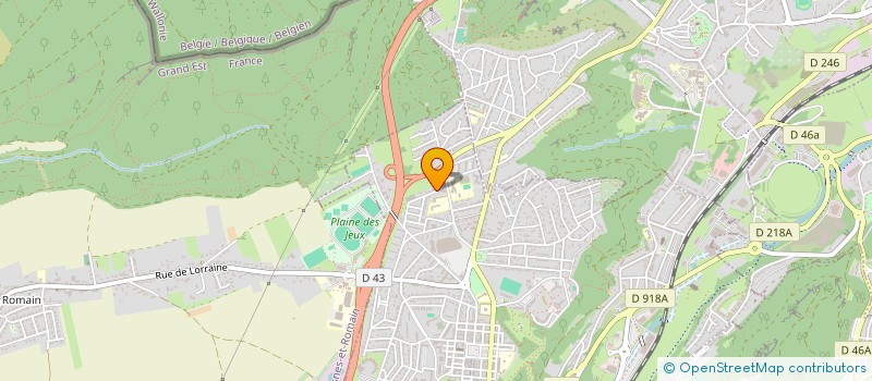 localisation de l'entreprise SCI BYNENS  COSNES-ET-ROMAIN