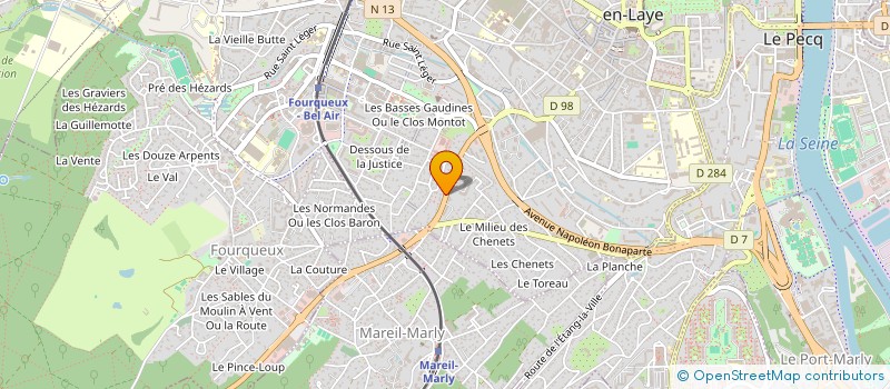 localisation de l'entreprise SCI BYOLA  SAINT-GERMAIN-EN-LAYE