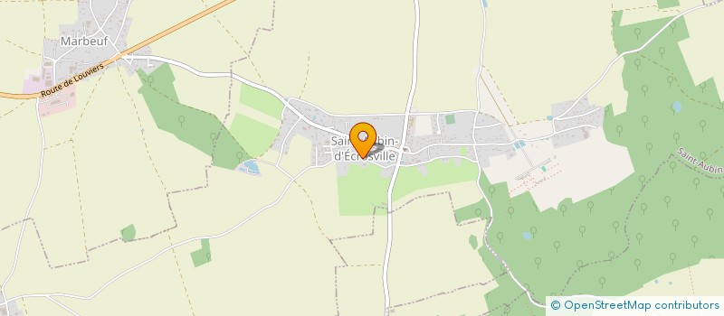 localisation de l'entreprise SCI BYRON  SAINT-AUBIN-D'ECROSVILLE