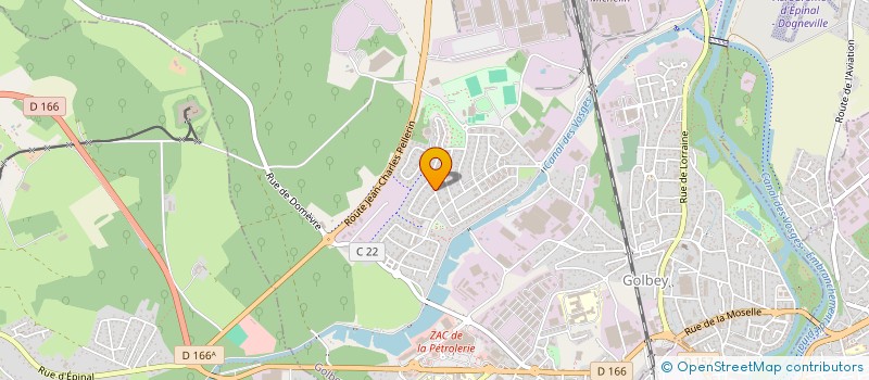 localisation de l'entreprise SCI BYSMA à GOLBEY