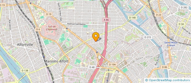 localisation de l'entreprise SCI BYZANCE à MAISONS-ALFORT