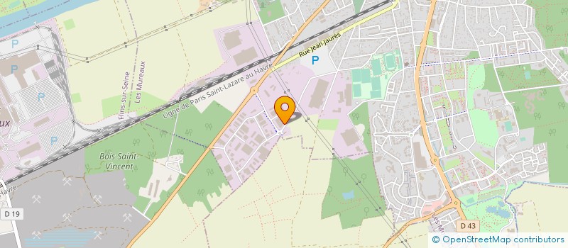 localisation de l'entreprise SCI BYZRI à MUREAUX (LES)
