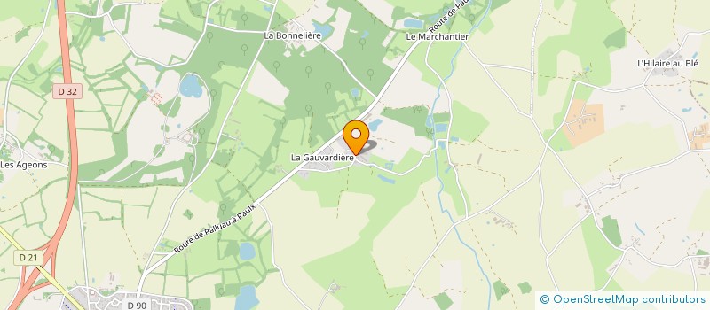 localisation de l'entreprise SCI BZH BIGOUD  LA GARNACHE
