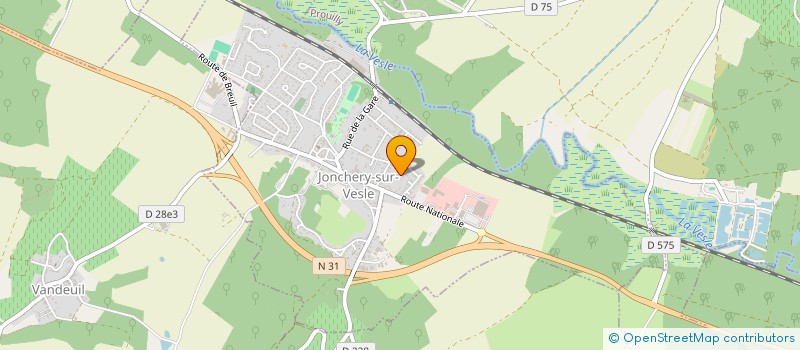 localisation de l'entreprise SCI BZOWSKI  REIMS