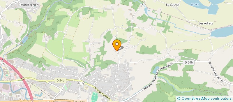 localisation de l'entreprise SCI C 2 A IMMO  RUY-MONTCEAU