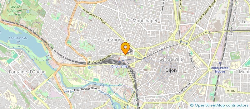 localisation de l'entreprise SCI C 2 M  DIJON