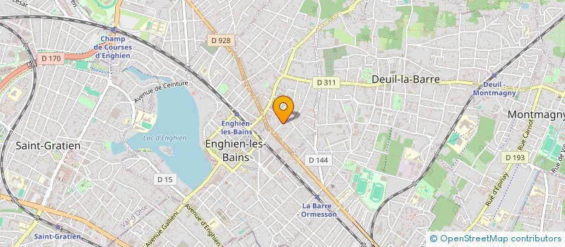 localisation de l'entreprise SCI C  MONTMORENCY