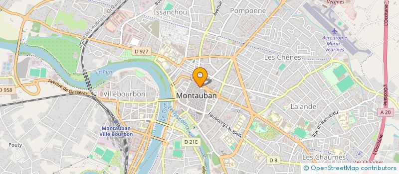 localisation de l'entreprise SCI C A  MONTAUBAN