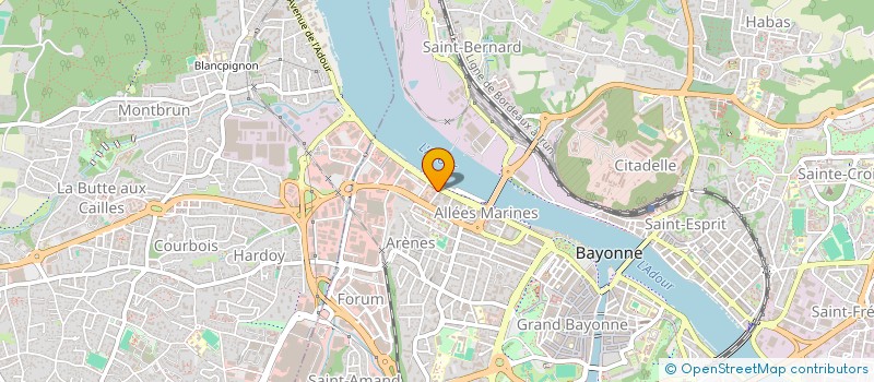 localisation de l'entreprise SCI  C.A.B à BAYONNE