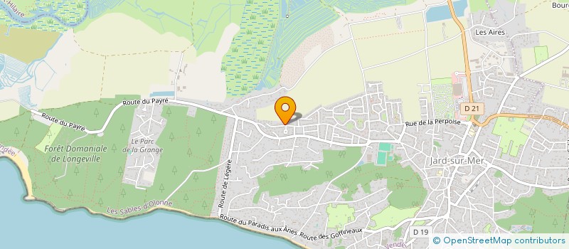 localisation de l'entreprise SCI C.A.C. à JARD-SUR-MER