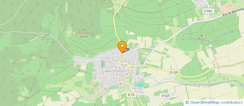 localisation de l'entreprise SCI C.A.C.  WESTHOFFEN