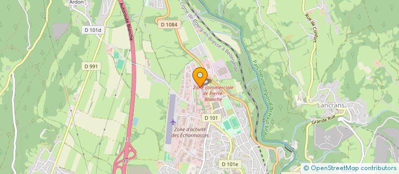 localisation de l'entreprise SCI C.A.C.E.G. à VALSERHONE