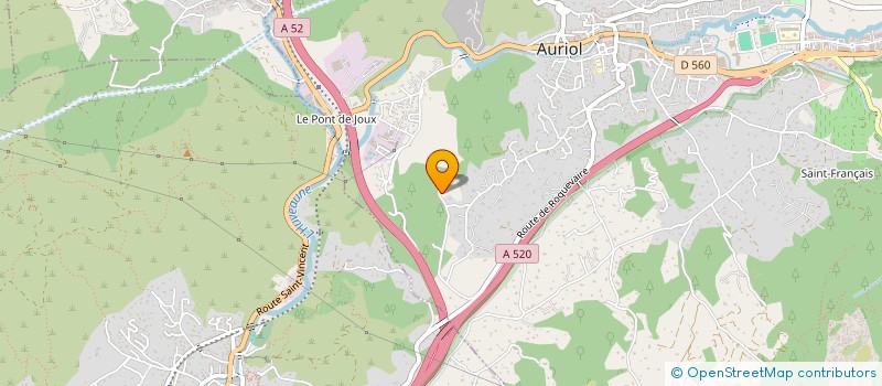 localisation de l'entreprise SCI C.A.D.R.  AURIOL