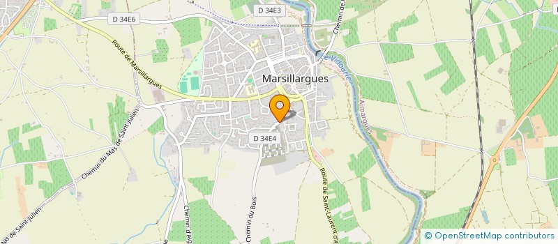 localisation de l'entreprise SCI C A M G  MARSILLARGUES