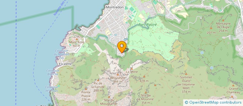 localisation de l'entreprise SCI C A P à MARSEILLE