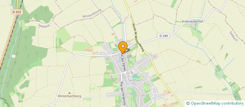 localisation de l'entreprise SCI C.A.P  SEEBACH