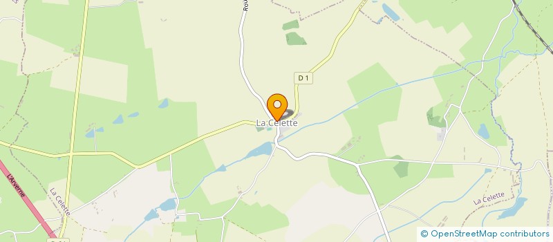 localisation de l'entreprise SCI C.A.P.O.  EPINEUIL-LE-FLEURIEL