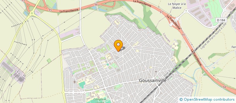 localisation de l'entreprise SCI C.A.R à GOUSSAINVILLE