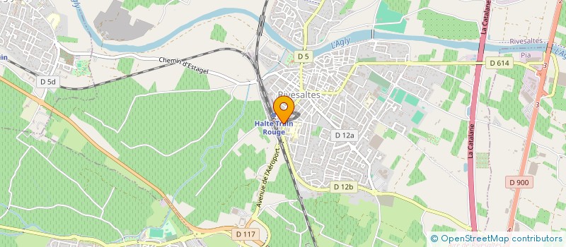 localisation de l'entreprise SCI C.B  SALSES-LE-CHATEAU