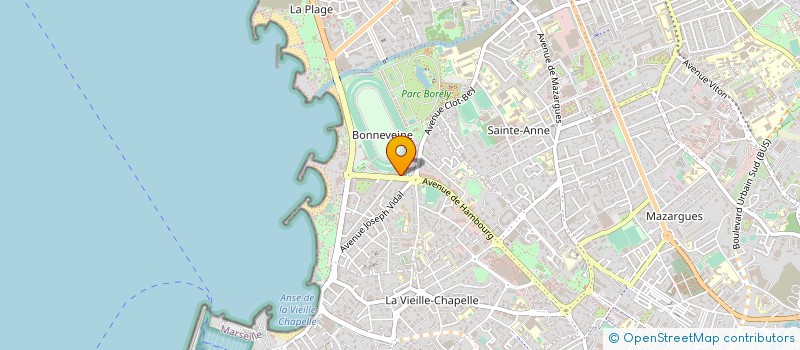 localisation de l'entreprise SCI C.B.K à MARSEILLE