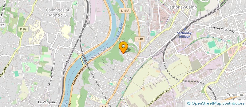 localisation de l'entreprise SCI C.B.L.  CALUIRE-ET-CUIRE