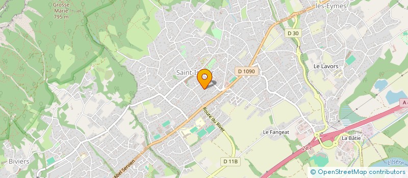 localisation de l'entreprise SCI C. BELAJ à SAINT-ISMIER