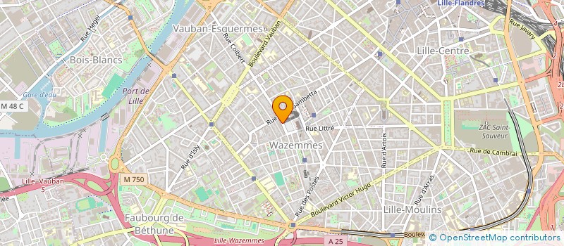 localisation de l'entreprise SCI C C à LILLE