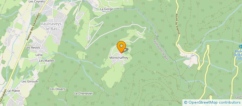 localisation de l'entreprise SCI C&C  VAULNAVEYS-LE-BAS