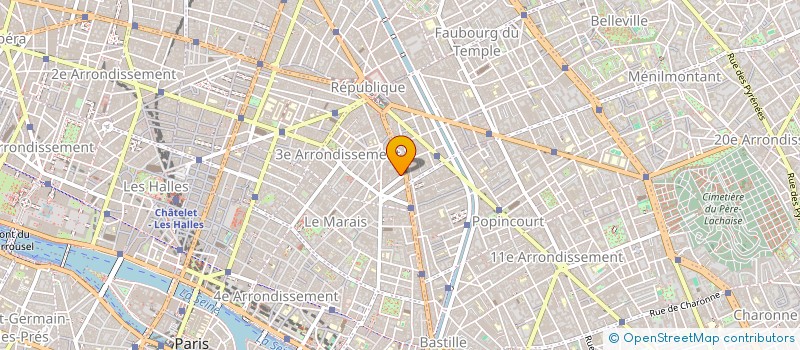 localisation de l'entreprise SCI C&C  PARIS