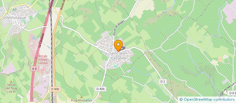 localisation de l'entreprise SCI C&C  SAINT-JEAN-LASSEILLE