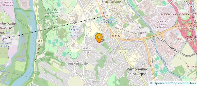 localisation de l'entreprise SCI C&C  TOULOUSE