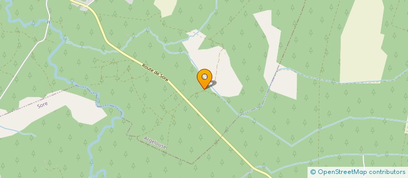 localisation de l'entreprise SCI C & C  ARGELOUSE