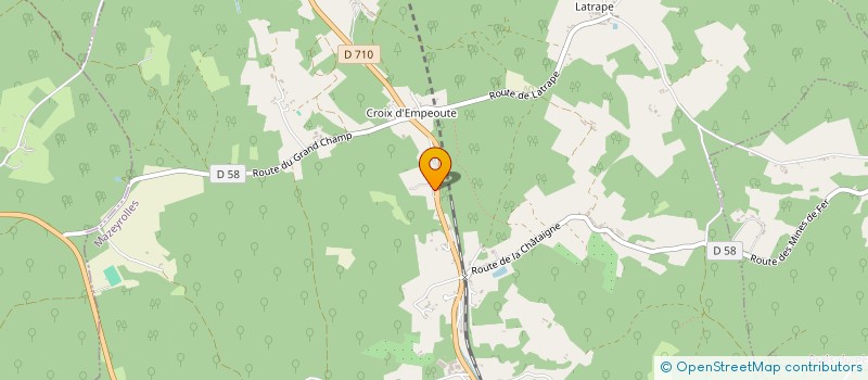 localisation de l'entreprise SCI C.C.B.  SAINT-MARTIN-LE-REDON