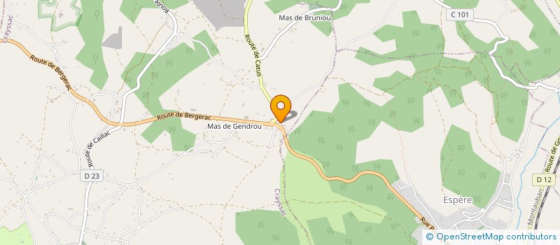 localisation de l'entreprise SCI C.C. COSTA  SAINT-MEDARD