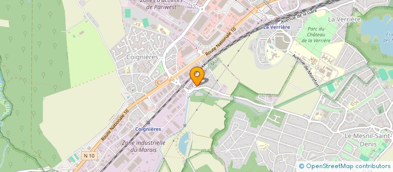 localisation de l'entreprise SCI C C D à COIGNIERES