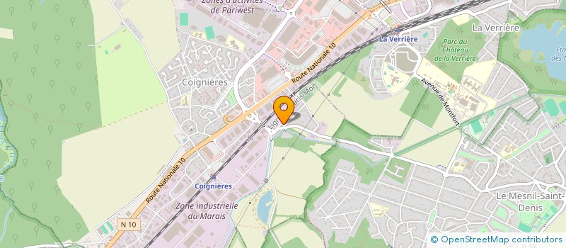 localisation de l'entreprise SCI C.C.D.B. à COIGNIERES