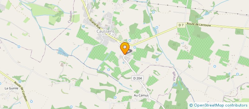 localisation de l'entreprise SCI C.C.F.  BERAUT