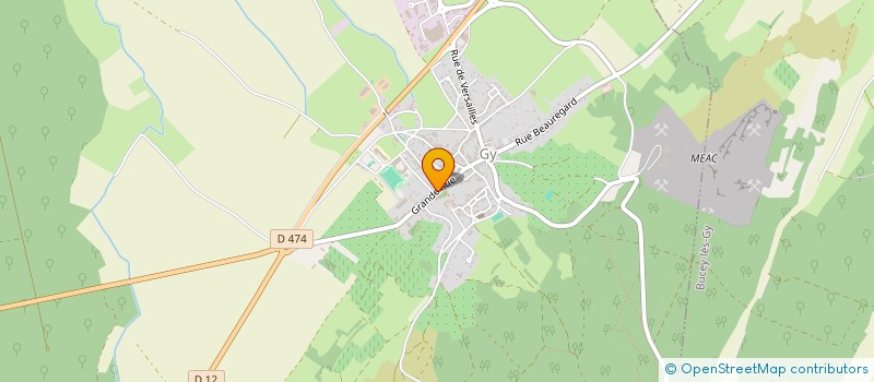 localisation de l'entreprise SCI C.C.F.P.  OISELAY-ET-GRACHAUX