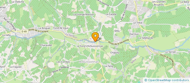 localisation de l'entreprise SCI C.C.G  SAINT-ETIENNE-DES-OULLIERES