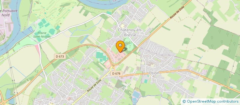 localisation de l'entreprise SCI C.C.G  CHATENOY-EN-BRESSE