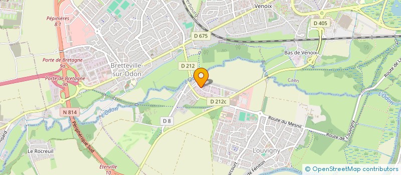 localisation de l'entreprise SCI C.C.L. DU MESNIL  LOUVIGNY